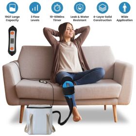 19QT Portable Cold Therapy Machine Programmable Ice Therapy Machine Cold Rush Therapy Machine System with 3 Flow Levels 10-60Mins Timer 3 Elastic Band 19QT Portable Cold Therapy Machine Programmable Ice Therapy Machine Cold Rush Therapy Machine System with 3 Flow Levels 10-60Mins Timer 3 Elastic Band