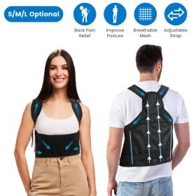 Posture Corrector for Women Men Adjustable Back Brace Posture Trainer Improve Hunchback Slouching Kyphosis Correction Invisible Under Clothes Upper Ba (Option: L) Posture Corrector for Women Men Adjustable Back Brace Posture Trainer Improve Hunchback Slouching Kyphosis Correction Invisible Under Clothes Upper Ba (Option: L)